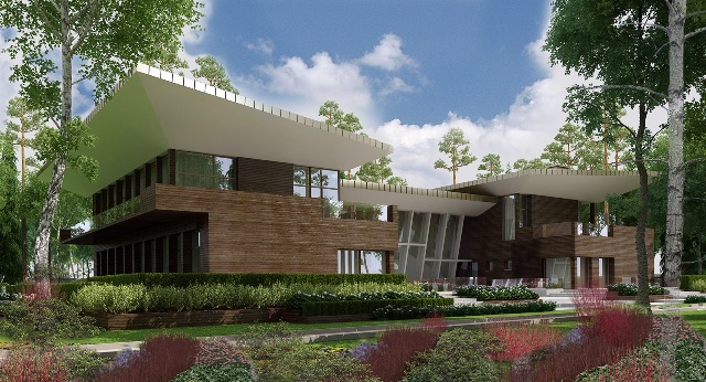 Villa privata, Pushkino,Mosca, Russia